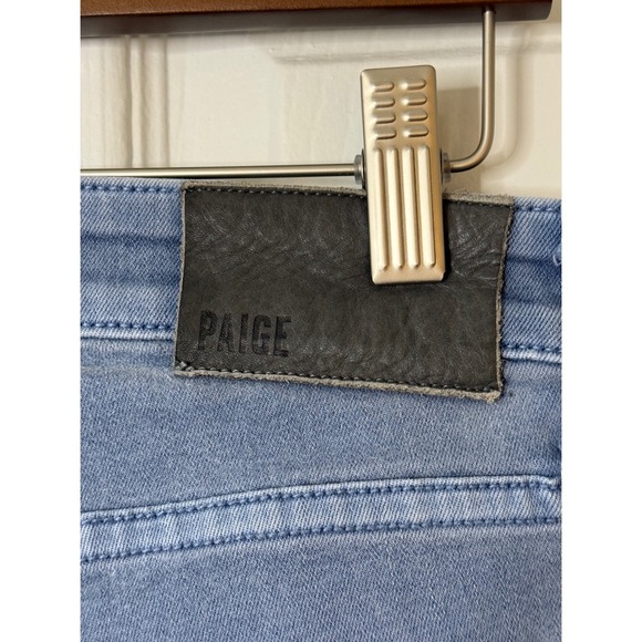 PAIGE Straight Leg Federal Jeans Light Wash Blue Size Men's 30 - Picture 7 of 11